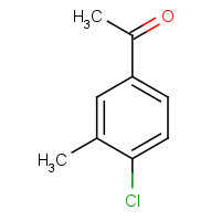 37074-39-8 4-CHLORO-3-METHYLACETOPHENONE chemical structure