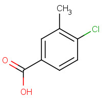 7697-29-2 4-Chloro-3-methylbenzoic acid chemical structure