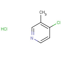 19524-08-4 4-Chloro-3-methylpyridine hydrochloride chemical structure