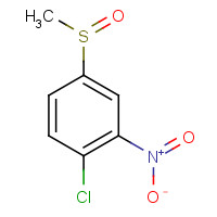 97-07-4 4-Chloro-3-nitrophenyl methyl sulfone chemical structure