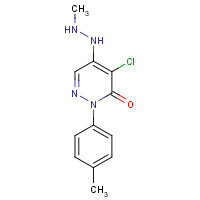 41933-01-1 4-CHLORO-5-(1-METHYLHYDRAZINO)-2-(4-METHYLPHENYL)-2,3-DIHYDROPYRIDAZIN-3-ONE chemical structure