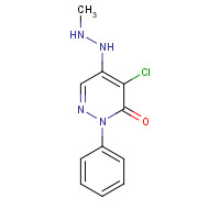 41932-99-4 4-CHLORO-5-(1-METHYLHYDRAZINO)-2-PHENYL-2,3-DIHYDROPYRIDAZIN-3-ONE chemical structure