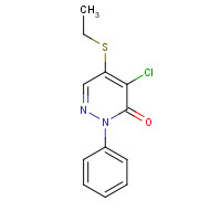 25381-21-9 4-CHLORO-5-(ETHYLTHIO)-2-PHENYLPYRIDAZINE-3(2H)-ONE chemical structure