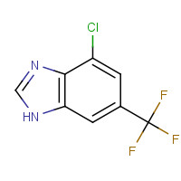 175135-13-4 4-CHLORO-6-(TRIFLUOROMETHYL)BENZIMIDAZOLE chemical structure