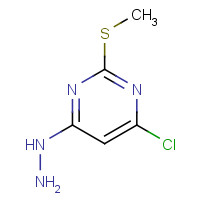 89280-24-0 4-Chloro-6-hydrazino-2-(methylthio)pyrimidine chemical structure