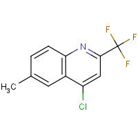 1701-26-4 4-CHLORO-6-METHYL-2-(TRIFLUOROMETHYL)QUINOLINE chemical structure