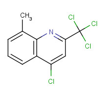 91991-86-5 4-CHLORO-8-METHYL-2-TRICHLOROMETHYL-QUINOLINE chemical structure