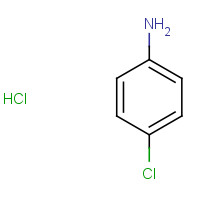 20265-96-7 4-Chlorobenzenamine hydrochloride chemical structure