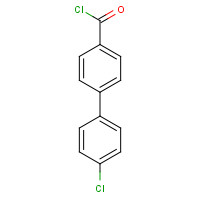 43007-85-8 4'-CHLOROBIPHENYL-4-CARBONYL CHLORIDE chemical structure