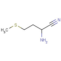 3198-47-8 2-Amino-4-(methylthio)-butyronitrile chemical structure