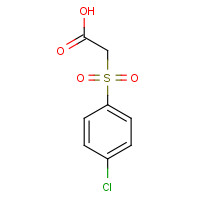 3405-89-8 2-[(4-CHLOROPHENYL)SULFONYL]ACETIC ACID chemical structure