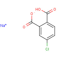 56047-23-5 4-CHLOROPHTHALIC ACID MONOSODIUM SALT chemical structure