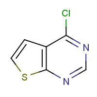 14080-59-2 4-CHLOROTHIENO[2,3-D]PYRIMIDINE chemical structure