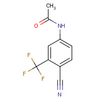 97760-99-1 4-CYANO-3-(TRIFLUOROMETHYL)ACETANILIDE chemical structure