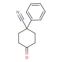 25115-74-6 4-CYANO-4-PHENYLCYCLOHEXANONE chemical structure