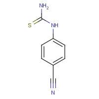 3460-55-7 4-CYANOPHENYLTHIOUREA chemical structure