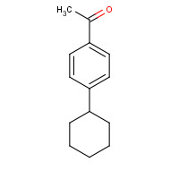 18594-05-3 4'-CYCLOHEXYLACETOPHENONE chemical structure