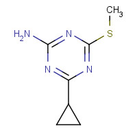 175204-57-6 4-CYCLOPROPYL-6-(METHYLTHIO)-1,3,5-TRIAZIN-2-AMINE chemical structure