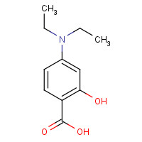 23050-90-0 4-DIETHYLAMINOSALICYLIC ACID chemical structure