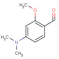 84562-48-1 4-DIMETHYLAMINO-2-METHOXYBENZALDEHYDE chemical structure