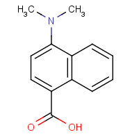 78062-03-0 4-DIMETHYLAMINONAPHTHALENE-1-CARBOXYLIC ACID chemical structure