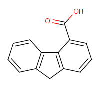 6954-55-8 4-FLUORENECARBOXYLIC ACID  TECH.  90 chemical structure