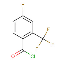189807-21-4 4-FLUORO-2-(TRIFLUOROMETHYL)BENZOYL CHLORIDE chemical structure