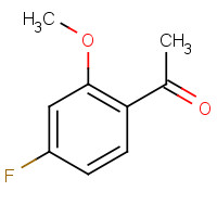 51788-80-8 4-FLUORO-2-METHOXYACETOPHENONE chemical structure