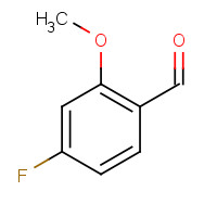 450-83-9 4-FLUORO-2-METHOXYBENZALDEHYDE chemical structure