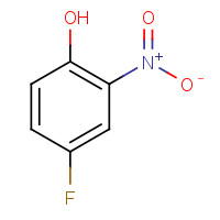 394-33-2 2-Nitro-4-fluorophenol chemical structure