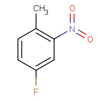 446-10-6 4-Fluoro-2-nitrotoluene chemical structure