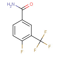 67515-57-5 4-FLUORO-3-(TRIFLUOROMETHYL)BENZAMIDE chemical structure