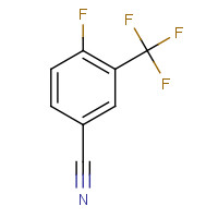 67515-59-7 4-Fluoro-3-(trifluoromethyl)benzonitrile chemical structure