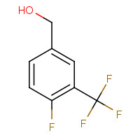 67515-61-1 4-FLUORO-3-(TRIFLUOROMETHYL)BENZYL ALCOHOL chemical structure