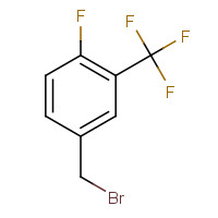 184970-26-1 4-FLUORO-3-(TRIFLUOROMETHYL)BENZYL BROMIDE chemical structure