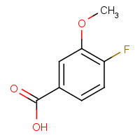 82846-18-2 4-FLUORO-3-METHOXYBENZOIC ACID chemical structure