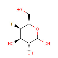 40010-20-6 4-FLUORO-4-DEOXY-D-GALACTOPYRANOSE chemical structure