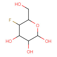 29218-07-3 4-FLUORO-4-DEOXY-D-GLUCOPYRANOSE chemical structure