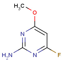 130687-25-1 2-AMINO-6-FLUORO-4-METHOXYPYRIMIDINE chemical structure