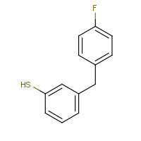 351-66-6 4-FLUOROBENZYL PHENYL SULFIDE chemical structure
