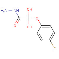 1737-62-8 4-FLUOROPHENOXYACETIC ACID HYDRAZIDE chemical structure