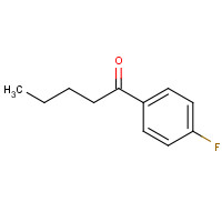 709-24-0 1-(4-FLUORO-PHENYL)-PENTAN-1-ONE chemical structure