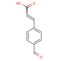 23359-08-2 4-Formylcinnamic acid chemical structure