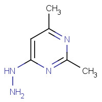 14331-56-7 4-HYDRAZINO-2,6-DIMETHYLPYRIMIDINE chemical structure