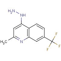 49162-05-7 4-Hydrazino-2-methyl-7-(trifluoromethyl)quinoline chemical structure