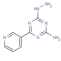 175204-70-3 4-HYDRAZINO-6-(3-PYRIDYL)-1,3,5-TRIAZIN-2-AMINE chemical structure