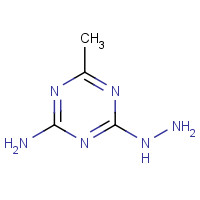 27419-09-6 4-HYDRAZINO-6-METHYL-1,3,5-TRIAZIN-2-AMINE chemical structure