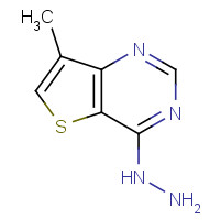 175137-22-1 7-METHYLTHIENO[3,2-D]PYRIMIDIN-4-HYDRAZINE chemical structure