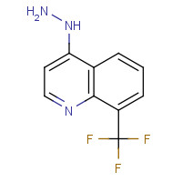 57369-92-3 4-HYDRAZINO 8-TRIFLUOROMETHYL-QUINOLINE chemical structure