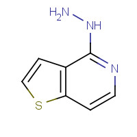 27685-95-6 4-HYDRAZINOTHIENO[3,2-C]PYRIDINE chemical structure